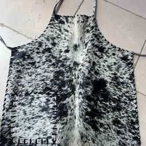 Cowhide apron